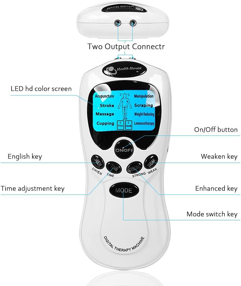 Electroestimulador Digital Portátil EMS