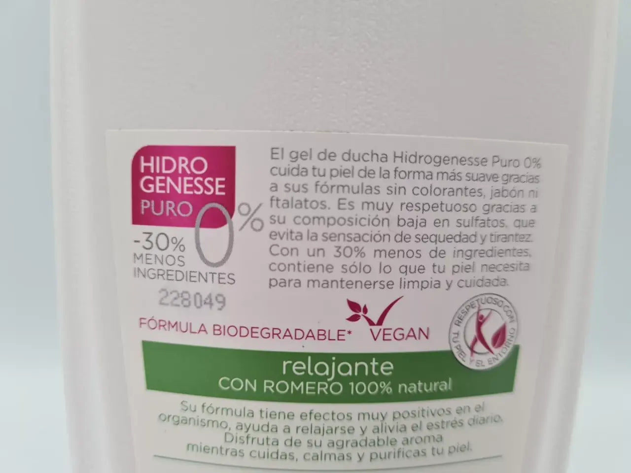 🌙 Gel de Baño y Ducha Relajante 800ml – Calma, Suavidad y Bienestar en Cada Gota