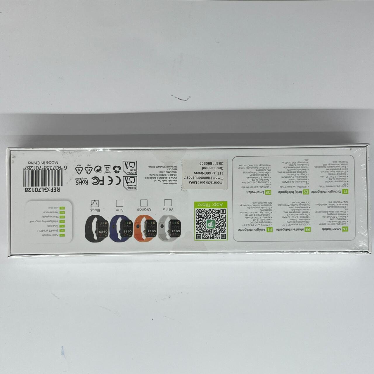 Smart Watch con Pantalla TFT 2.01” – Diseño Premium y Carga Inalámbrica