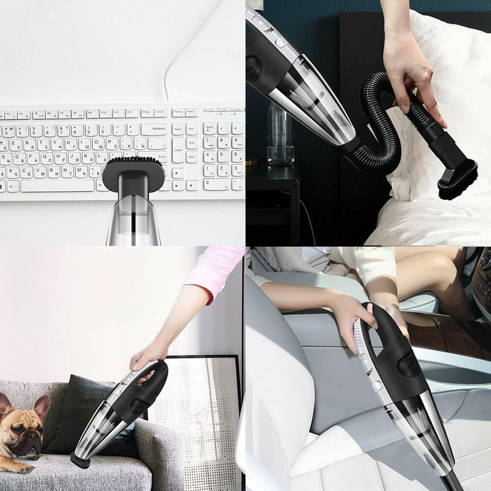 Aspiradora De Mano Recargable 120W Aspiradora de Coche Potente