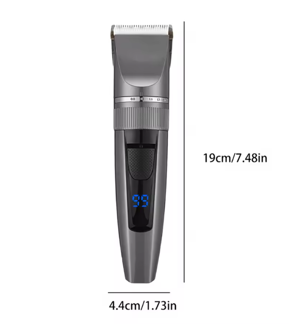 Maquinilla Cortapelo Profesional 1200 mAh – Potencia Inalámbrica para un Corte Perfecto