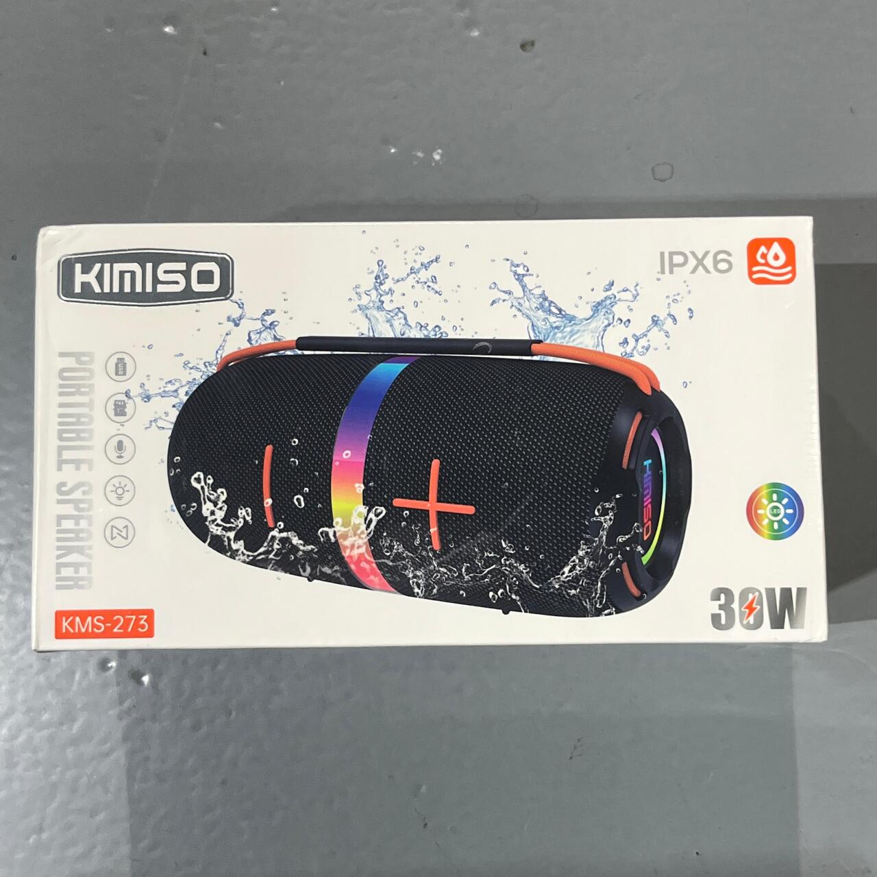 Altavoz Bluetooth 30W con Batería 4000mAh – Potencia y Estilo Portátil