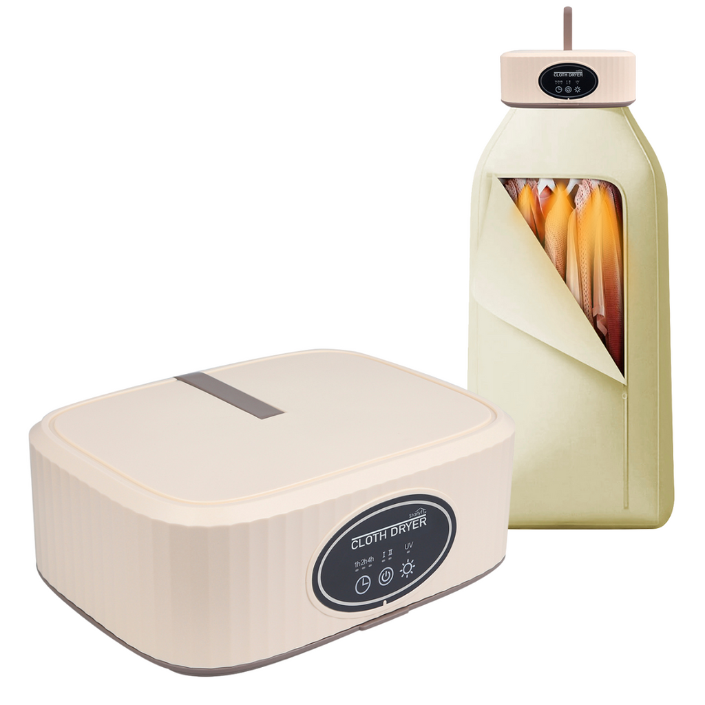 Secador y esterilizador de ropa portátil de bajo consumo